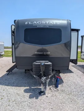 Another view of 2027 Forest River Flagstaff Super Lite 26SFK for sale in Hartford, IL at Colman's Country Campers