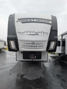 Another view of 2027 Forest River Impression 360MYR for sale in Hartford, IL at Colman's Country Campers