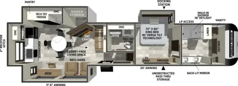 Photos of 2027 Forest River Impression   360MYR for sale in Hartford, IL at Colman's Country Campers