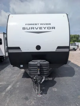 Another view of 2027 Forest River Surveyor Camp Series 27CAMP for sale in Hartford, IL at Colman's Country Campers