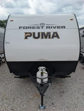 Another view of 2027 Forest River Puma Camp Edition 16BHCE for sale in Hartford, IL at Colman's Country Campers