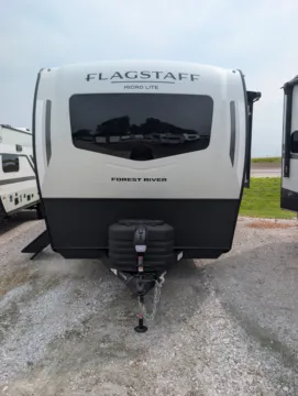 Another view of 2027 Forest River Flagstaff Micro Lite 25SRK for sale in Hartford, IL at Colman's Country Campers