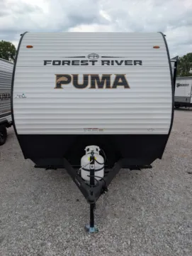 Another view of 2027 Forest River Puma Camp Edition 16DSCE for sale in Hartford, IL at Colman's Country Campers