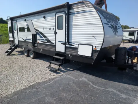 Another view of 2023 Palomino Puma 26RLS for sale in Hartford, IL at Colman's Country Campers