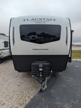 Another view of 2027 Forest River Flagstaff Micro Lite 22FBS for sale in Hartford, IL at Colman's Country Campers