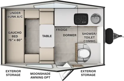 2026 Forest River Flagstaff A-Frame 12RG for sale in Hartford, IL