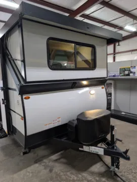 Another view of 2026 Forest River Flagstaff A-Frame 12RG for sale in Hartford, IL at Colman's Country Campers