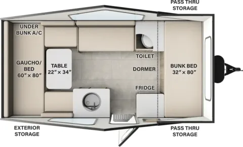 2026 Forest River Flagstaff A-Frame 21HSB for sale in Hartford, IL