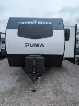 Another view of 2027 Forest River Puma 26FKDS for sale in Hartford, IL at Colman's Country Campers