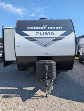 Another view of 2027 Forest River Puma 32BHQS for sale in Hartford, IL at Colman's Country Campers