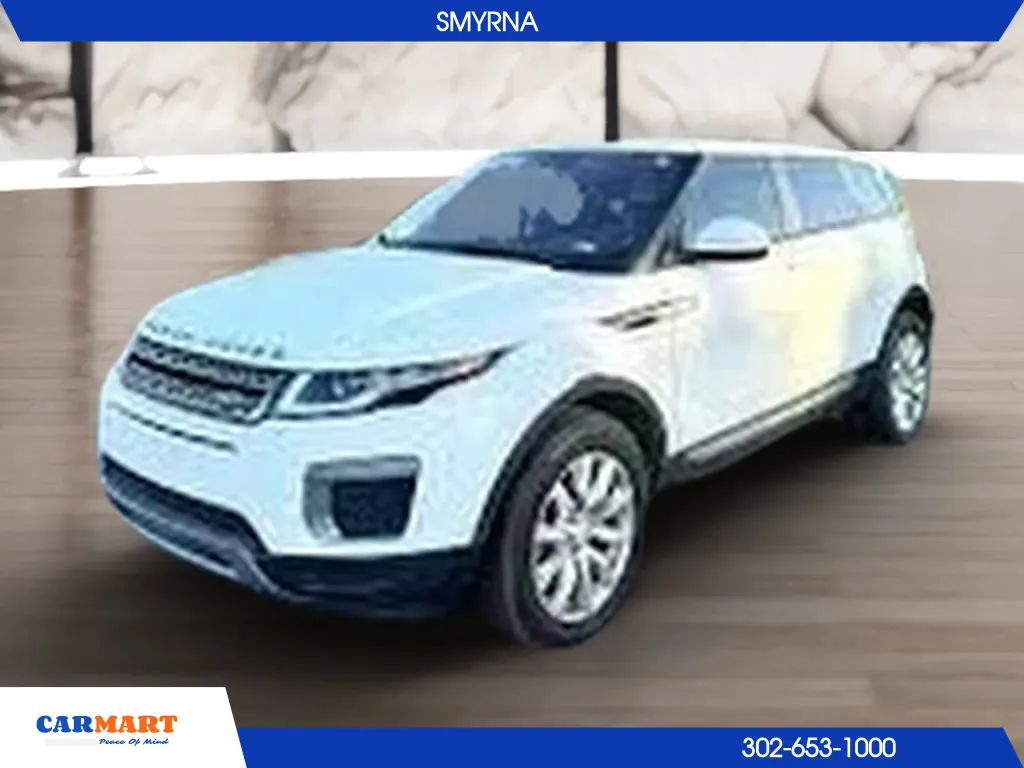 White 2016 Land Rover Range Rover Evoque SE Premium Sport Utility 4D for sale in Smyrna, DE