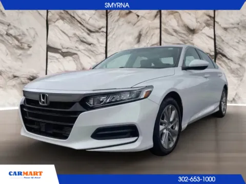 White 2018 Honda Accord LX Sedan 4D for sale in Smyrna, DE