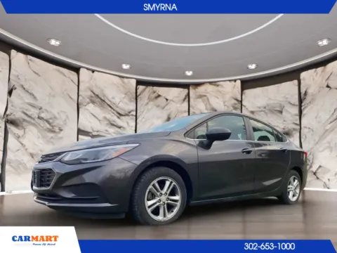 Gray 2017 Chevrolet Cruze LT Sedan 4D for sale in Smyrna, DE