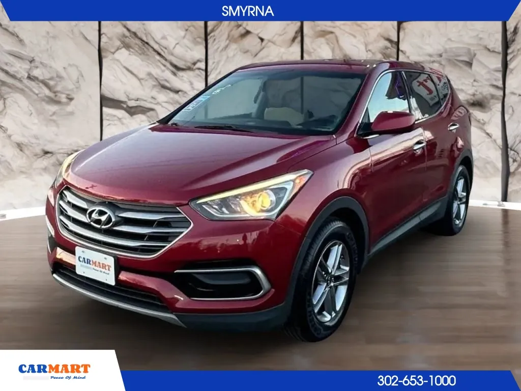 Red 2017 Hyundai Santa Fe Sport Sport Utility 4D for sale in Smyrna, DE