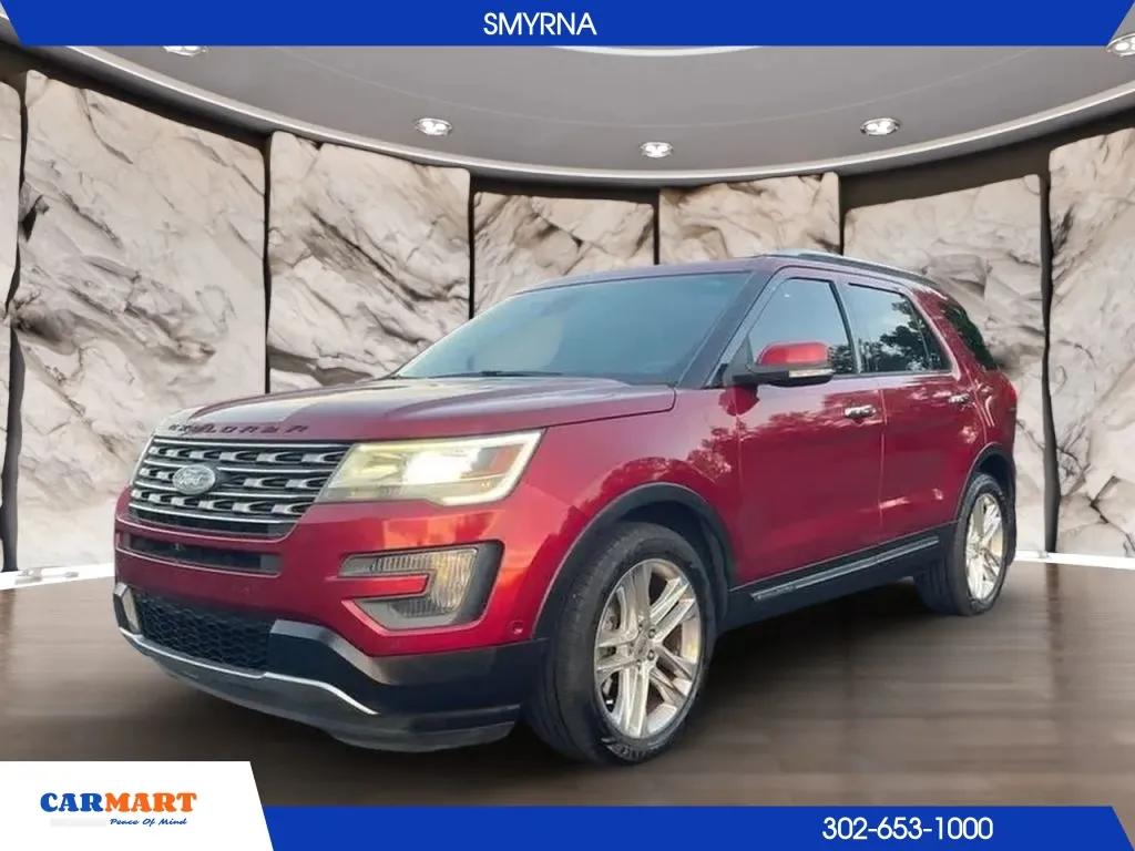 Red 2016 Ford Explorer Sport SUV 4D for sale in Smyrna, DE