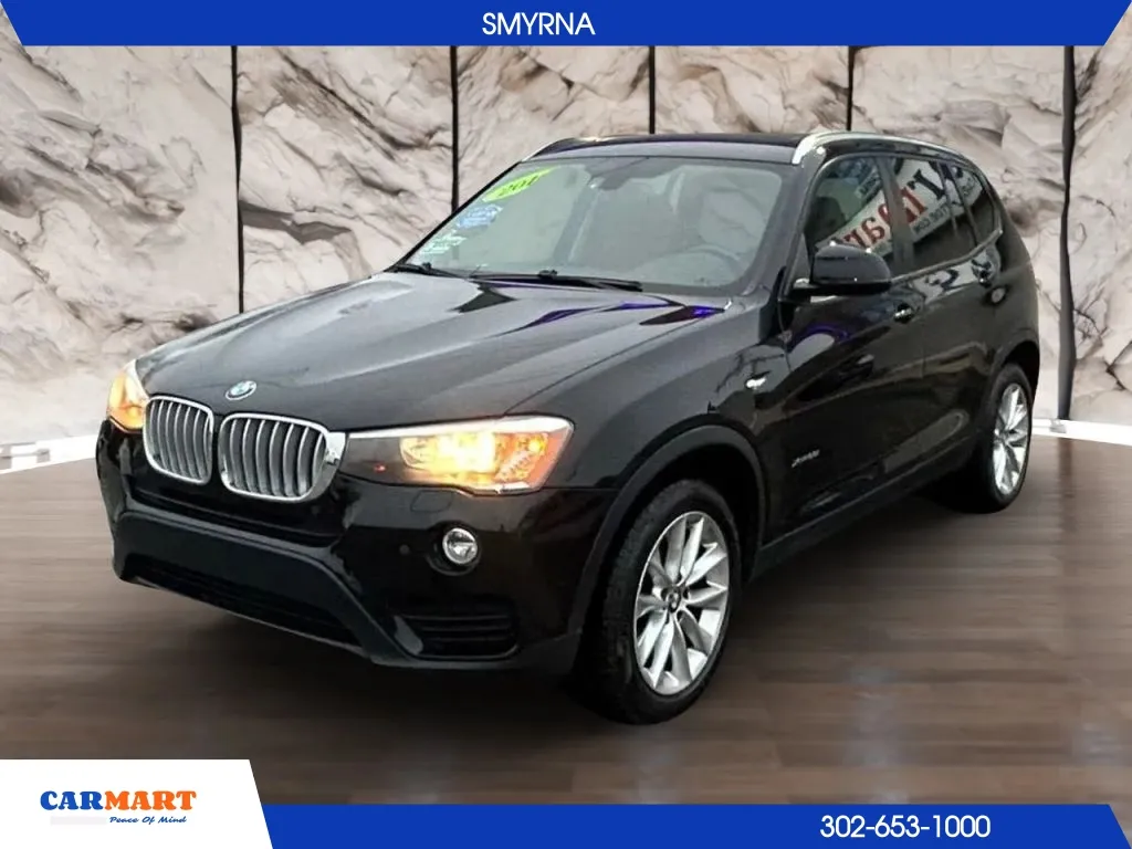Black 2016 BMW X3 xDrive28i Sport Utility 4D for sale in Smyrna, DE