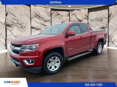 Red 2015 Chevrolet Colorado Extended Cab Work Truck Pickup 2D 6 ft for sale in Smyrna, DE