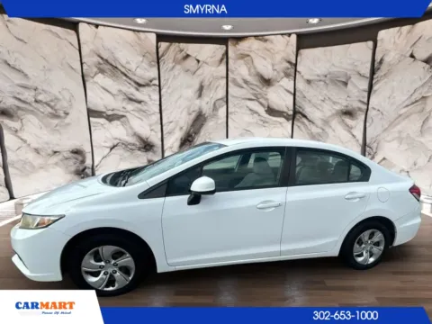 Another view of 2013 Honda Civic LX Sedan 4D for sale in Smyrna, DE at CARMART - Smyrna