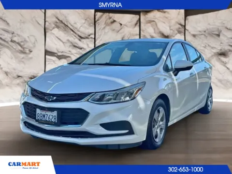 White 2018 Chevrolet Cruze LS Sedan 4D for sale in Smyrna, DE