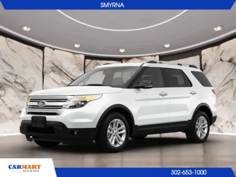 White 2013 Ford Explorer XLT Sport Utility 4D for sale in Smyrna, DE