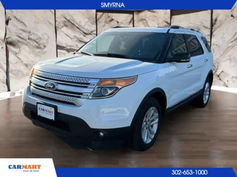 White 2013 Ford Explorer XLT Sport Utility 4D for sale in Smyrna, DE