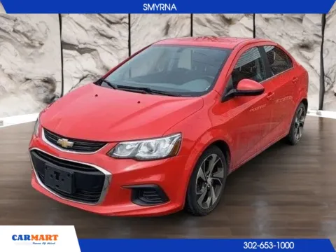 Red 2017 Chevrolet Sonic Premier Sedan 4D for sale in Smyrna, DE