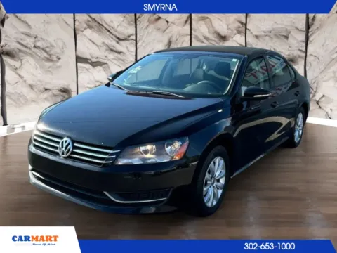 Black 2012 Volkswagen Passat 2.5L S Sedan 4D for sale in Smyrna, DE