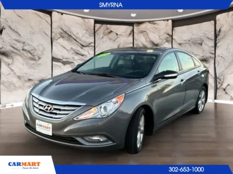 Gray 2011 Hyundai Sonata Limited Sedan 4D for sale in Smyrna, DE