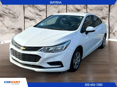 White 2018 Chevrolet Cruze LS Sedan 4D for sale in Smyrna, DE