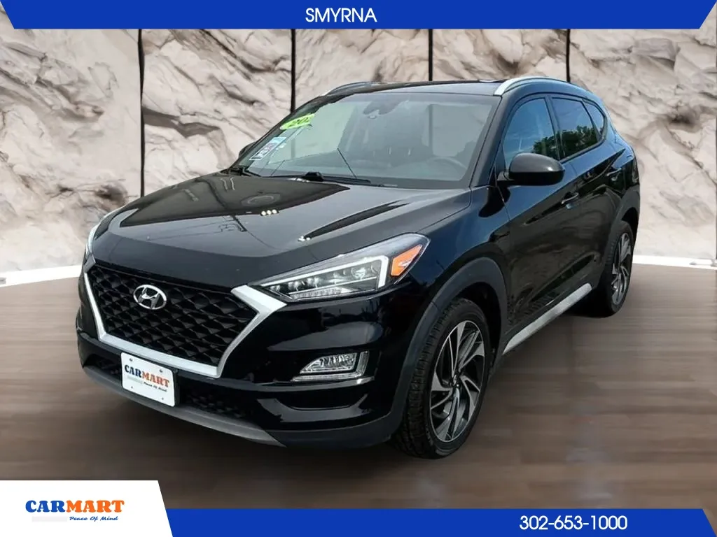 Black 2021 Hyundai Tucson Sport SUV 4D for sale in Smyrna, DE