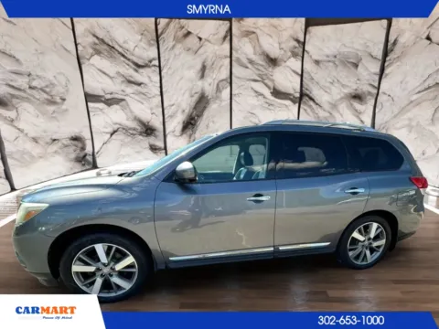 Another view of 2015 Nissan Pathfinder Platinum Sport Utility 4D for sale in Smyrna, DE at CARMART - Smyrna