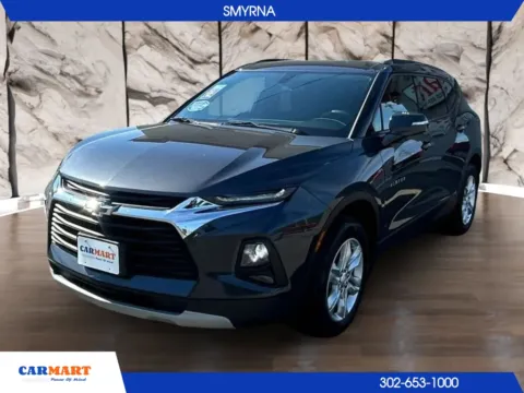 Gray 2021 Chevrolet Blazer 1LT Sport Utility 4D for sale in Smyrna, DE