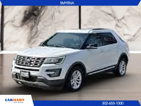 White 2017 Ford Explorer XLT Sport Utility 4D for sale in Smyrna, DE