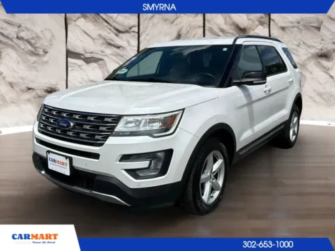 White 2017 Ford Explorer XLT Sport Utility 4D for sale in Smyrna, DE