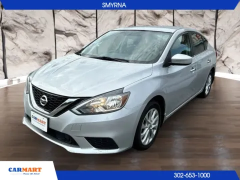 Silver 2019 Nissan Sentra SV Sedan 4D for sale in Smyrna, DE