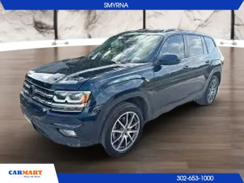 Blue 2019 Volkswagen Atlas SE 4Motion w/Tech Pkg Sport Utility 4D for sale in Smyrna, DE