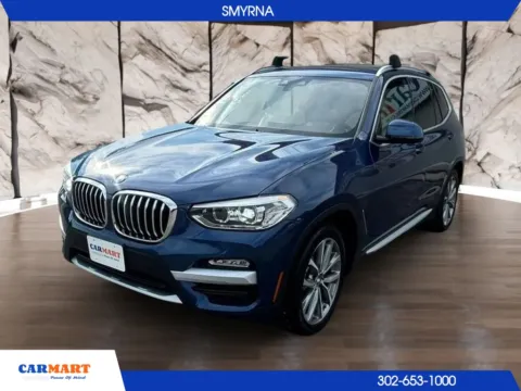 Blue 2019 BMW X3 xDrive30i Sport Utility 4D for sale in Smyrna, DE