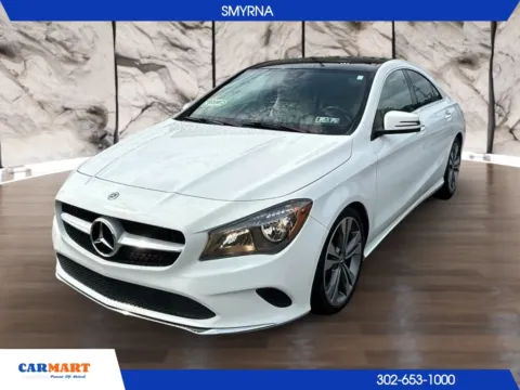 White 2018 Mercedes-Benz CLA 250 4MATIC Coupe 4D for sale in Smyrna, DE