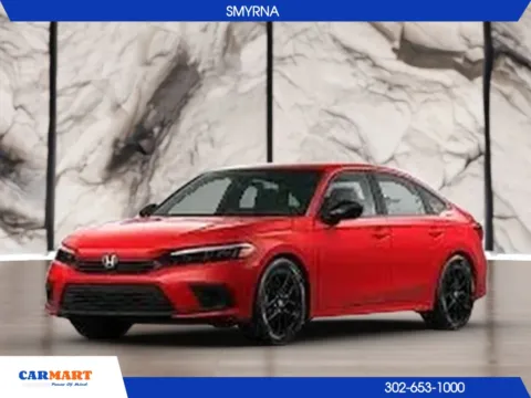 Red 2022 Honda Civic Sport Sedan 4D for sale in Smyrna, DE