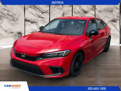 Red 2022 Honda Civic Sport Sedan 4D for sale in Smyrna, DE