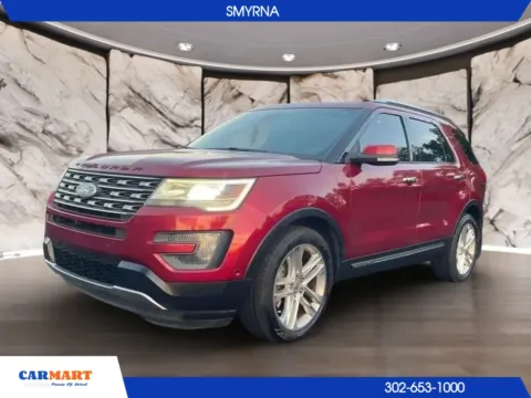 Red 2016 Ford Explorer Limited Sport Utility 4D for sale in Smyrna, DE