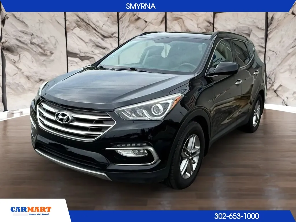 Black 2017 Hyundai Santa Fe Sport Sport Utility 4D for sale in Smyrna, DE