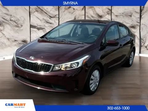 Red 2017 Kia Forte LX Sedan 4D for sale in Smyrna, DE
