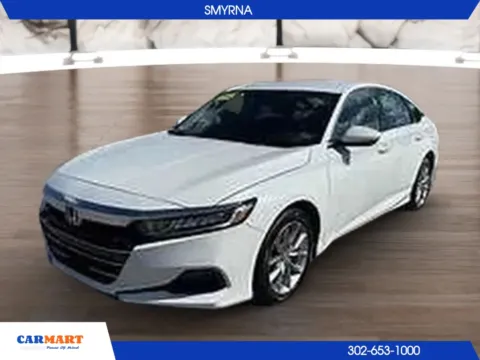 White 2021 Honda Accord LX Sedan 4D for sale in Smyrna, DE