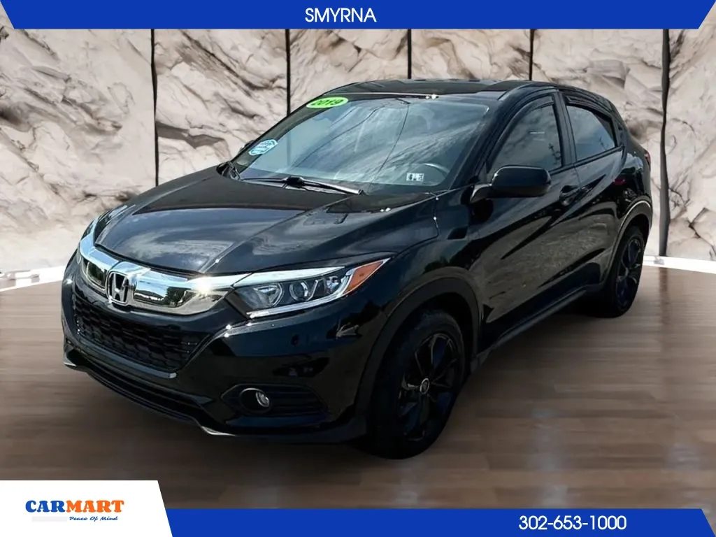 Black 2019 Honda HR-V LX Sport Utility 4D for sale in Smyrna, DE
