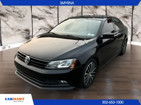 Black 2016 Volkswagen Jetta 1.8T Sport Sedan 4D for sale in Smyrna, DE