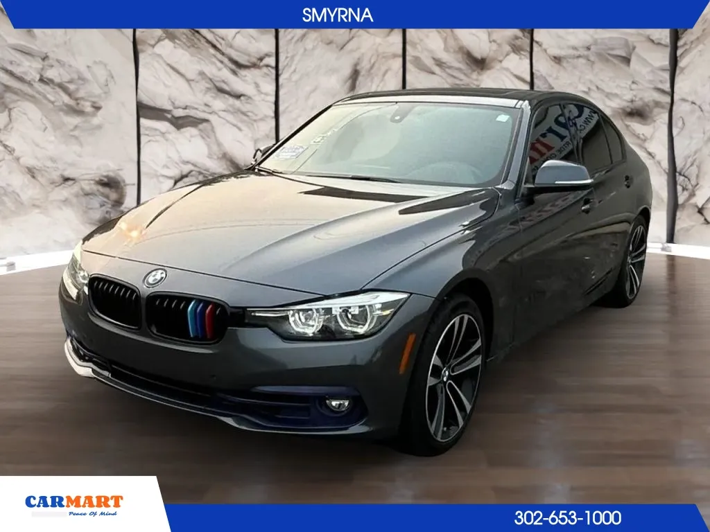 Gray 2018 BMW 3 Series 330i xDrive Sedan 4D for sale in Smyrna, DE