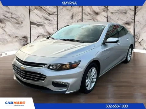 Silver 2018 Chevrolet Malibu LT Sedan 4D for sale in Smyrna, DE