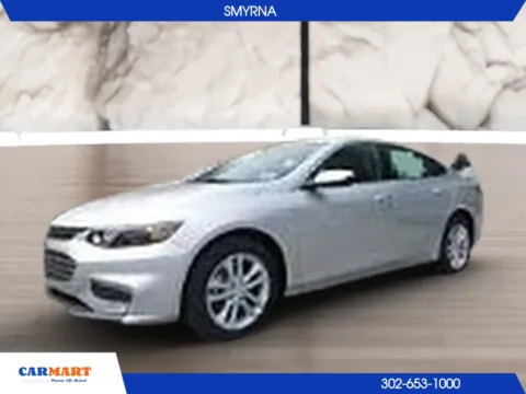 Silver 2018 Chevrolet Malibu LT Sedan 4D for sale in Smyrna, DE