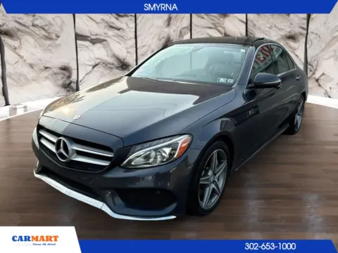 Gray 2016 Mercedes-Benz C-Class C 300 4MATIC Sedan 4D for sale in Smyrna, DE